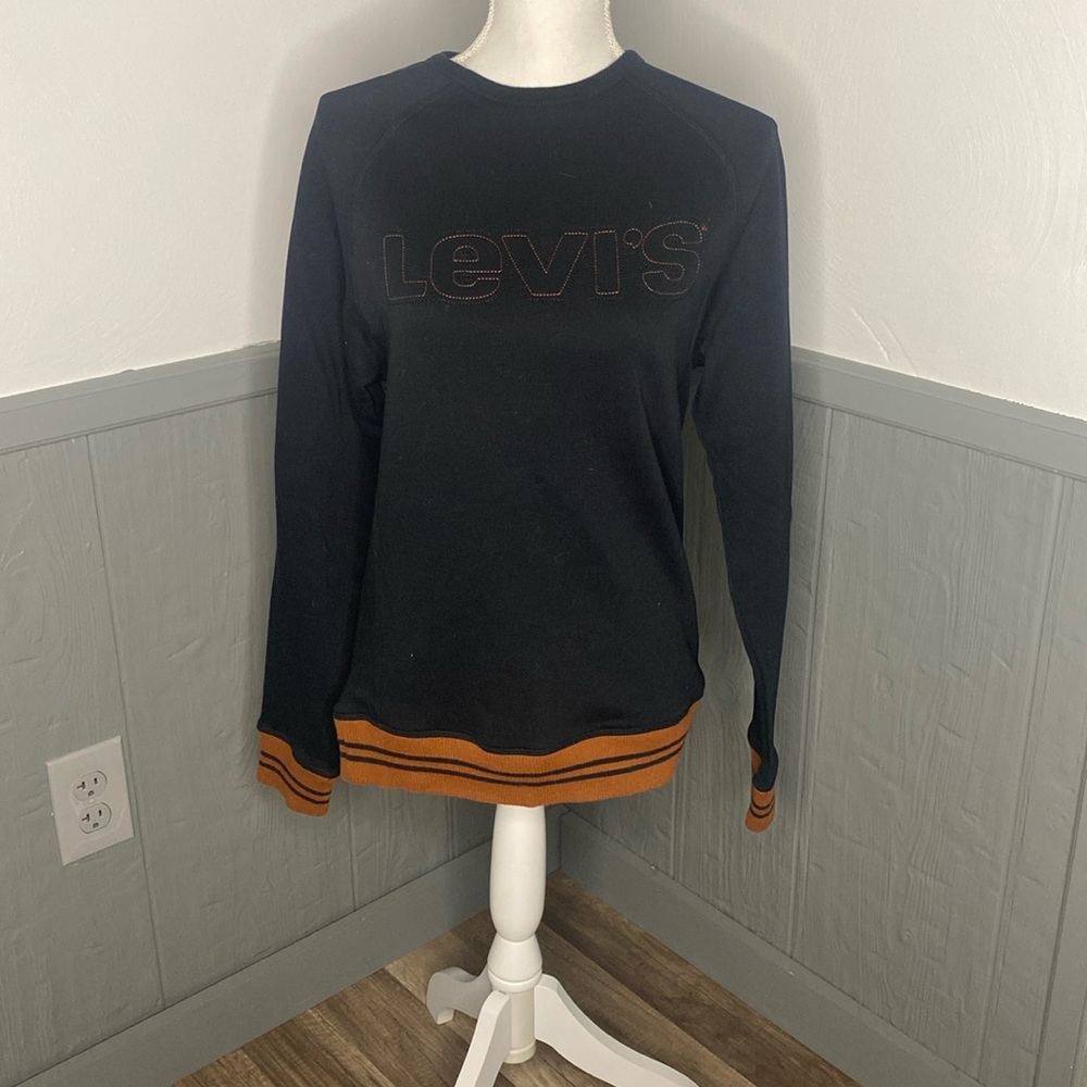 Black/Brown Levi’s Crewneck Small